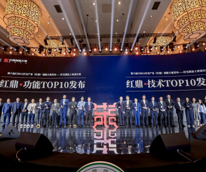 TOP10！惠達(dá)衛(wèi)浴智能馬桶獲得紅鼎技術(shù)獎項