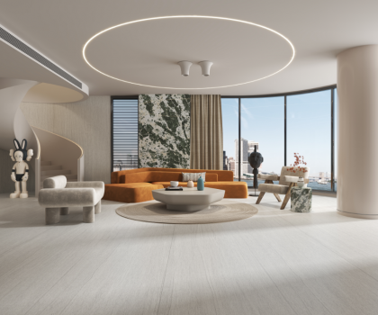 歐若拉 | 家的氛圍與質感，都是精工奢石給的