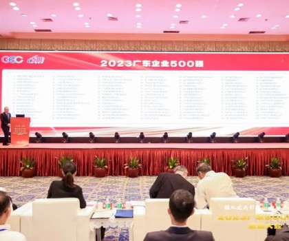 強化龍頭引領(lǐng)，推動產(chǎn)業(yè)升級│新明珠集團(tuán)實力上榜“2023廣東企業(yè)500強”