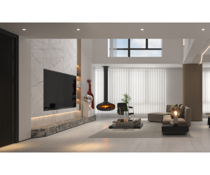 現(xiàn)代意式全案，歐若拉演繹沉穩(wěn)克制的高級(jí)感