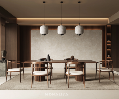 瓷上生花，歲月風(fēng)華,蒙娜麗莎瓷磚解碼千年雅居密碼